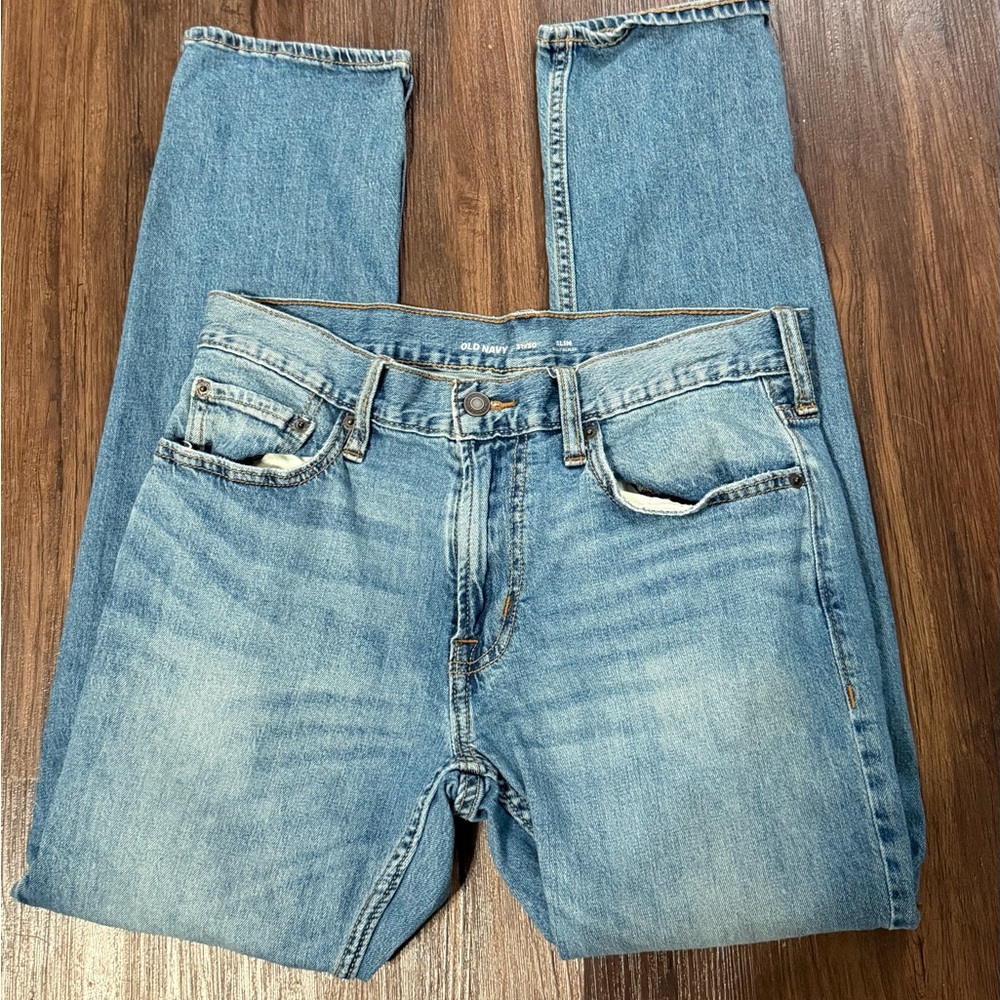 Mens Old Navy Slim Denim Jeans